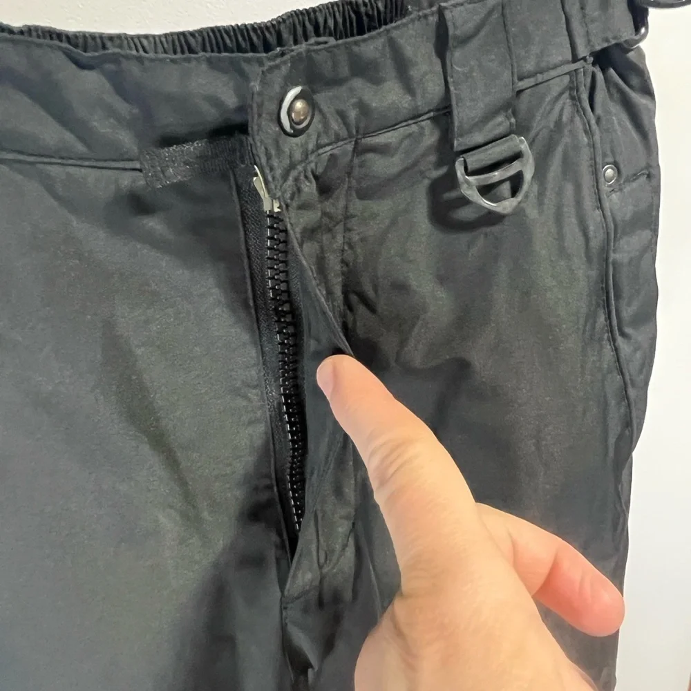 Size 6 / 6X  Black Snow Pants Boy or Girl